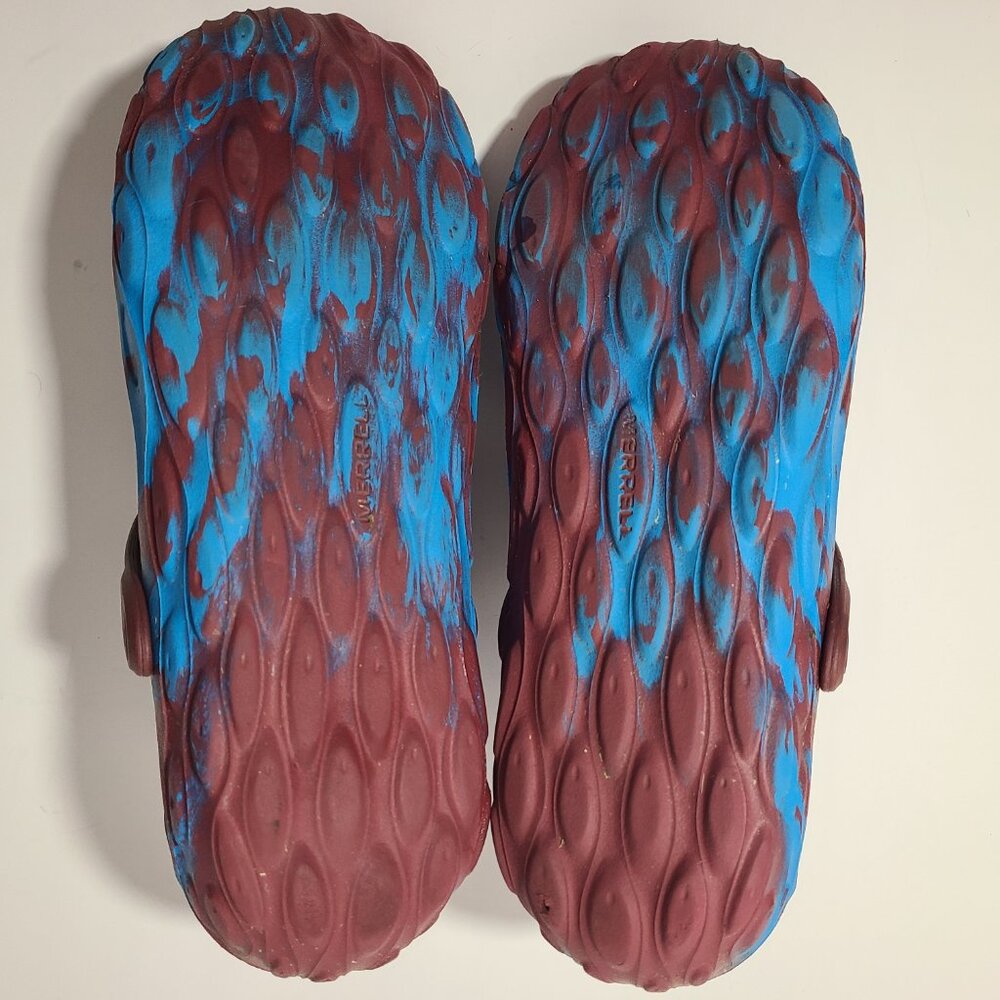 Merrell Hydro Burgundy/Blue Men's Slip On Shoe/Clog Size 12 - Picture 6 of 7